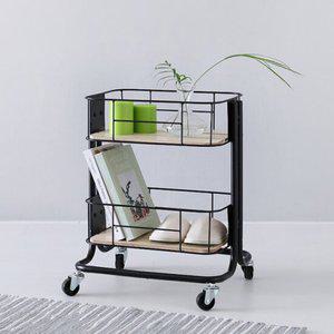 이동식수납장 북카트 트롤리 MK26763