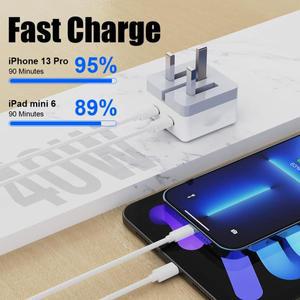 듀얼 USB C 포트 고속 충전기  접이식 타입  EU 영국 미국 플매트 카펫 러그  벽 블록  아이폰 호환호환 14