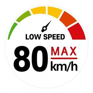 캠핑 카라반 저속차량 속도제한 전추월 고휘도 반사 스티커 컬러 계기판 80km