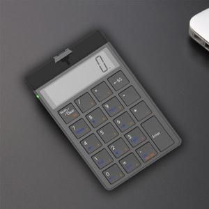 키보드 충전 숫자 디스플레이 계산기 회계 Usb 텐키 숫자키패드 넘버패드