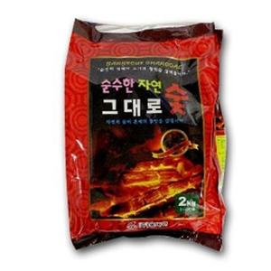 순수한 자연 그대로 숯 2kg 구이용 참숯 바베큐 캠핑 캠핑용 장작 바비큐 불용숯 캠핑참 식당용