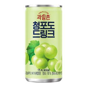 과일촌 청포도 드링크 175mlx30캔x3박스일 도주스 즙음료 도즙 도즙쥬스 후식수 디저트 도수 도캔 일주스