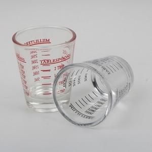 체중계 샷 유리 측정 컵, 액체 온스 30 ml, 1 개