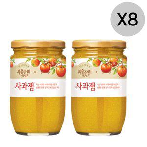 [기타]복음자리 과육 사과잼 과일잼 대용량 480g X16개
