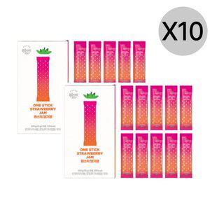 [기타]복음자리 원스틱 일회용 딸기잼 20g X200개 여행 피크닉 휴대 잼