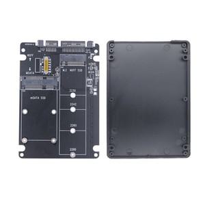 M2 SSD 케이스 mSATA-USB 어댑터 인클로저 NGFF 3.0 2.5 라이저 보드 노트북 용 박스