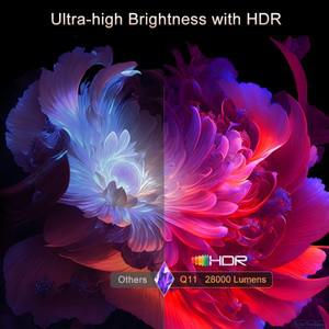 Touyinger Q11 프로젝터 4K led 홈 시어터 전자 비디오 게임 장치 5G 풀 HD 영화