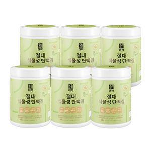 더작 절대 식물성 단백질 파우더 500g, 6개