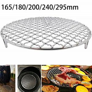 철망 스텐 메쉬망 바베큐 원형 냉각 베이킹 랙 201 스테인레스 철사 오븐 그릴 165mm-295mm 시트 네트