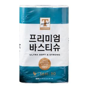 트레이더스 두루마리 휴지 30롤 프리미엄바스티슈 화장지