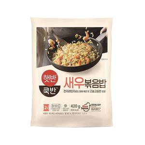 [장보기]CJ 햇반 쿡반 새우볶음밥 420g, 1개