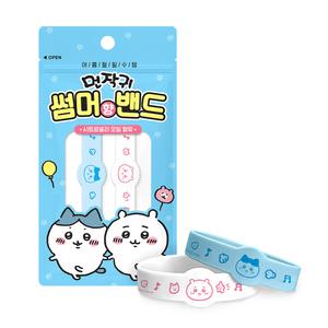 썸머밴드 먼작귀 썸머 향 밴드 모기 2개입