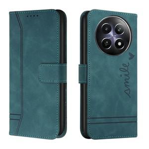 Reame 12 Pro Plus 11 9 i 8 5G 프리미엄 케이스 텍스처 가죽 지갑 북 스킨 OPPO 7 4G 플립 커버