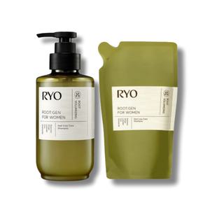 려 루트젠 여성맞춤 볼륨 탈모증상케어 샴푸 본품 353ml + 리필 353ml