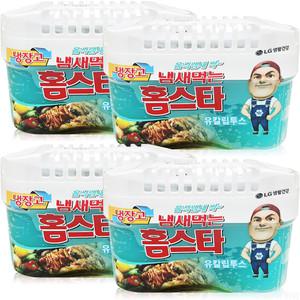 냄새먹는 홈스타 탈취제 냉장고용 유칼립 420g 4개