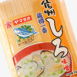 분이네 코우 신슈 백된장 1kg 아와세 된장 일본 미소된장