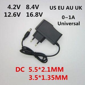 직류전원장치 100 리튬 이온 배터리용 충전기 전원 어댑터 42 AC 18650-240V DC 42V 84V 126V 168 V 1A 84