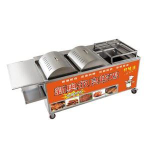 옛날통닭 치킨 오븐구이 무연 큐 가스오븐 자동 회전