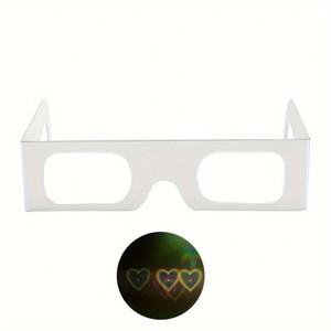 하트 모양 효과 3D 안경 시계 야간 편광 여성용 50 개