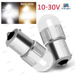 2Pcs 10-30V AC DC P21W 1156 BA15S BAY15D Led 전구 야외 조명 자동차 백업 회전 신호 브레이크 하우스 번