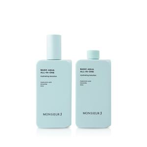 무슈제이 베이직 아쿠아 올인원 200ML+200ML(리필)