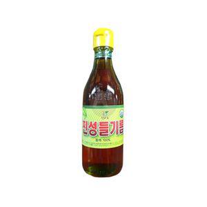 진성 들기름 소 350ML 식자재 들깨 식당고한들 저온 들병 국내산 생들 업용 국산생