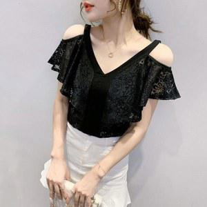대회복 라인댄스복 상의 여성 슬리브 원 레오파드 라인댄스복상의 무대의상 빅사이즈