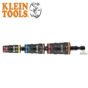 클라인툴스 만능소켓 드라이버 7 in 1 임팩 플립 소켓 세트 충격 정격 32933 KLEIN TOOLS