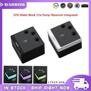 Barrow 미니 저수지 펌프 CPU 블록 콤보, 17W 워터 인텔 115x1200 1700 플랫폼, LTPCP-04N