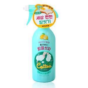 온더바디 발을 씻자 프레쉬 레몬 민트 코튼 풋샴푸 385ml (AD)