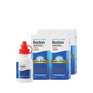 바슈롬 보스톤 어드밴스 클리너액 30ml 4개 하드렌즈 드림렌즈 렌즈세척액