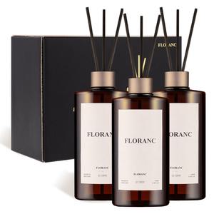 플로랑 대용량 디퓨저 향기뿜뿜 500ml 3구 선물세트