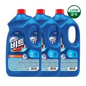 비트 딥클린 액체세제 4L 대용량 리필형 x 3개/세탁세제