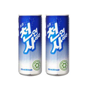 천연사이다 250ml 30캔