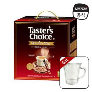 (+글라스 머그 260ml)  테이스터스 초이스 오리지날 커피믹스 300T