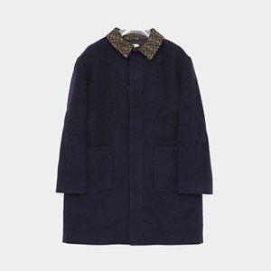 [펜디]펜디키즈 24FW FF카라로고 울 남아 코트 JUA214 ARSM F1I11/12A