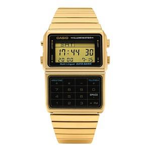 남녀공용 Databank Digital Square 메탈 손목 시계 DBC 611G 1DF)