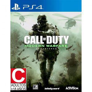 액티비전 콜 오브 듀티 모던 워페어 리마스터 PlayStation 4