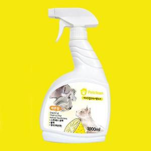 [ME781L8R_52CM]레몬향 애견 냄새제거 보습 1000ml