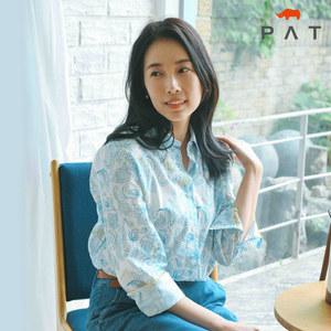 [PAT 여성] 페이즐리 아사 셔츠_1J41535