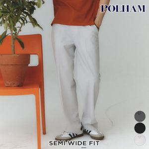[롯데백화점]폴햄 남성 세미와이드 컴포트 히든밴딩 슬랙스 PHE2PP1033
