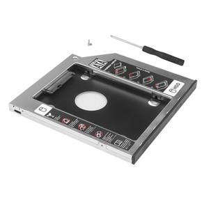 9.5mm 알루미늄 2 차 HDD 캐디 SATA 3.0 