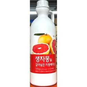 대용량 자몽농축액 1800g 진 원액 에이드 베이스 업소