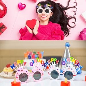 해피파티 이벤트 안경 생일파티 아이스크림 (랜덤1개) 파티 기념일