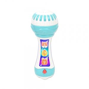 h37 오즈토이 동물 멜로디 마이크 파랑 2331 blue 동요 에코 음량조절 노래방 장난감