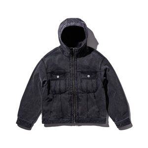 [매장정품] AECA DENIM 후드 TRUCKER 자켓-GREY