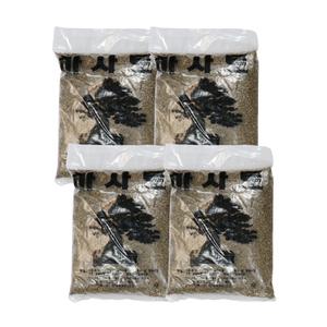 분갈이흙/다육이흙/일반 마사토 가는입자 2kg 4봉