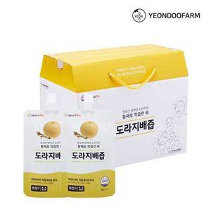 [하프클럽/연두팜]아빠의주스 도라지배즙 100ml 40개입 한박스