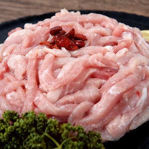 한돈 등심 맛있는 잡채용 1kg 돼지고기 세절육 냉동