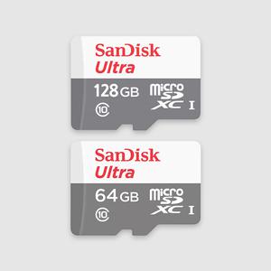 샌디스크 울트라 마이크로 SD카드 64GB 128GB 헤이홈 스마트 홈카메라 CCTV용